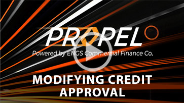 Propel Training: Modifying Credit Approvals
